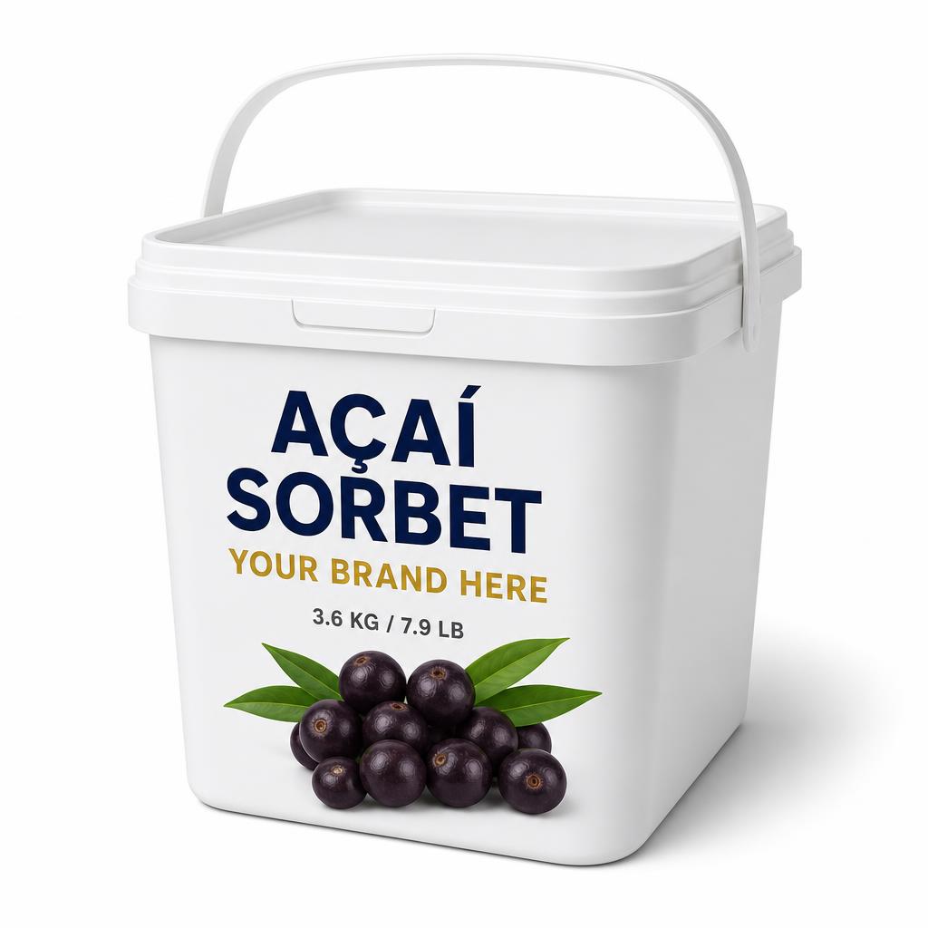 Scoopable Handle Tub — Açaí Sorbet