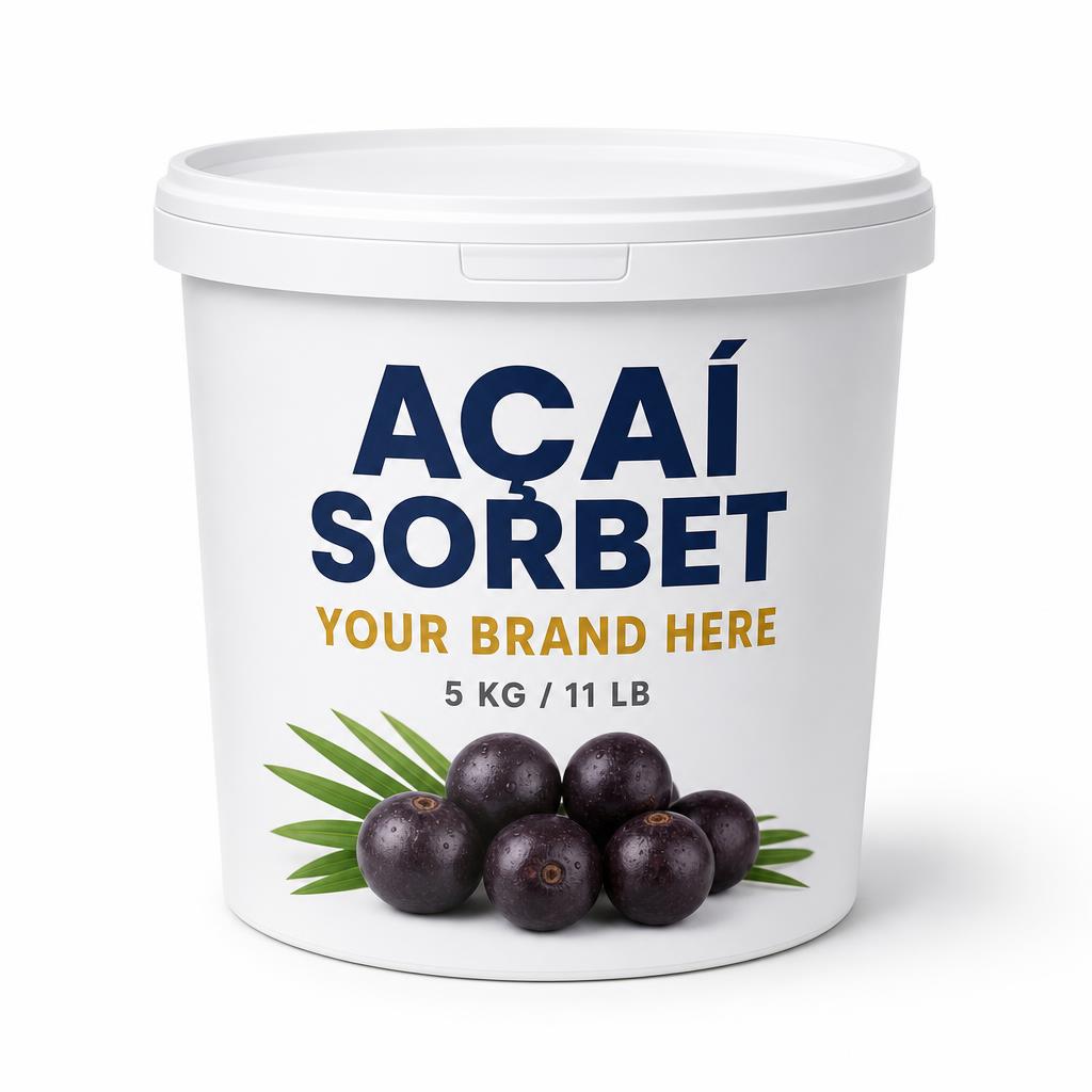 Food-Service Tub — Açaí Sorbet