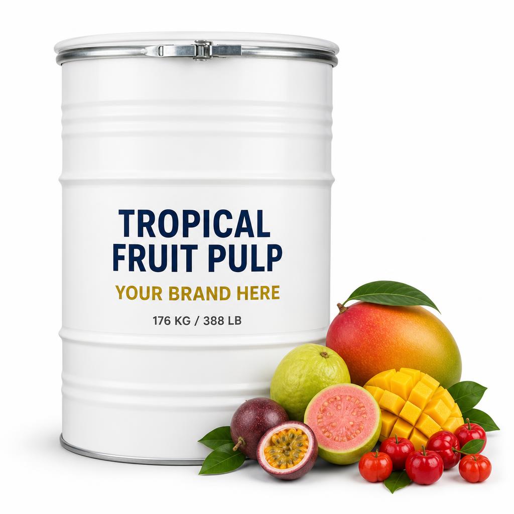 Industrial Barrel — Tropical Fruit Pulp
